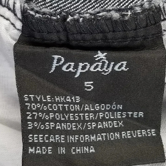 Papaya Women's Premium Blue Denim Jeans Size 5 - Picture 4 of 9